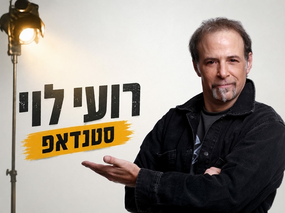 תמונת מופע: רועי לוי - סטנדאפ
