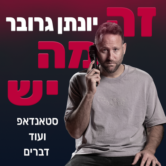 תמונת מופע: יונתן גרובר - סטנדאפ
